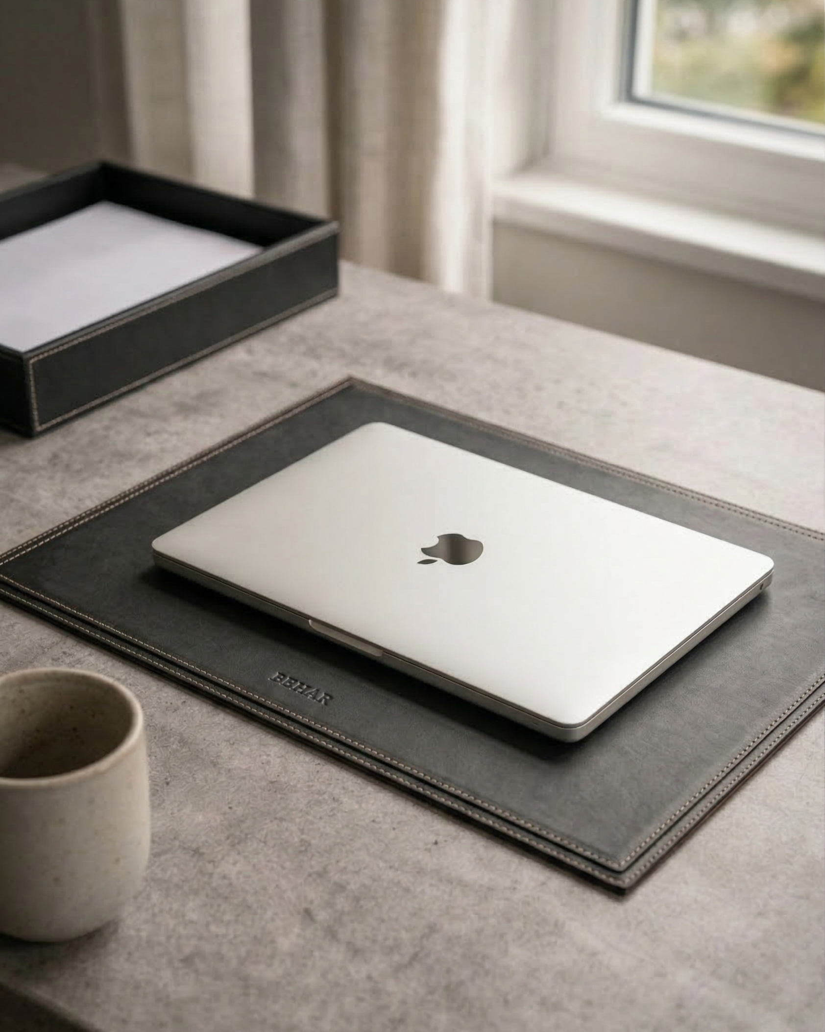 MAT ESCRITORIO + PORTA-LÁPIZ.