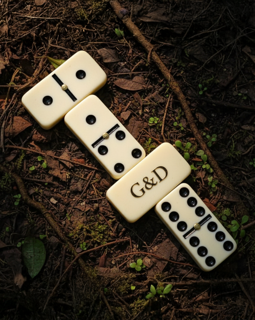 DOMINÓ FUNGI PERSONALIZADO.