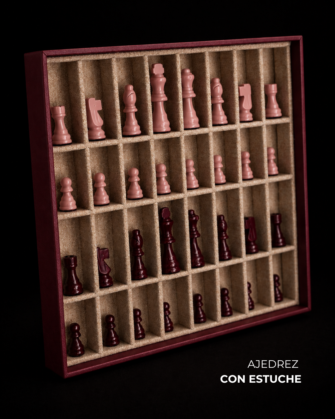 AJEDREZ ROSADO.