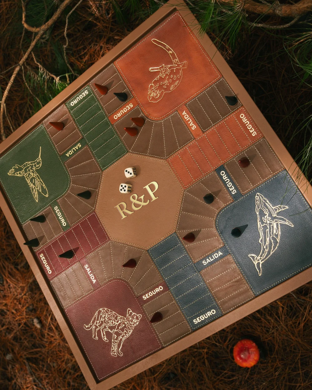 PARQUÉS X 4 PERSONALIZADO.